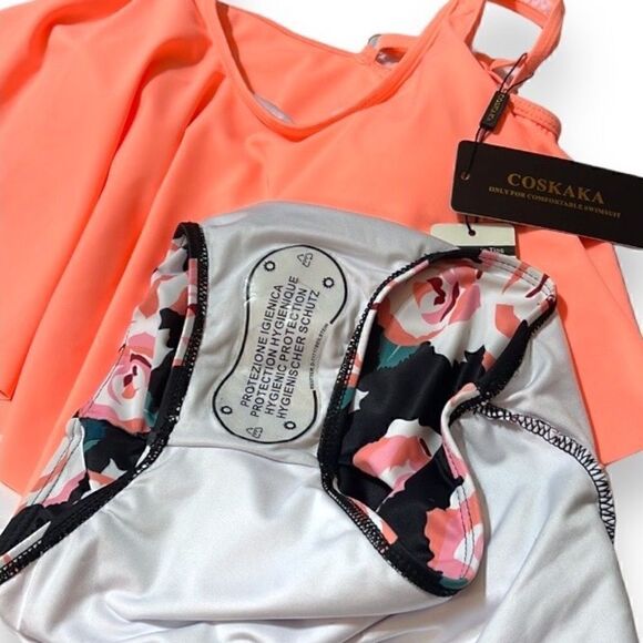 Coskaka Two Piece Bikini XS, Gorgeous 2 Piece!! High Waist Bottoms - Picture 6 of 6